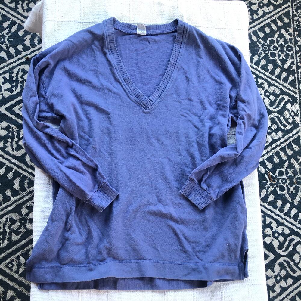 VTG Russel Athletics Sweater Women’s Large Made in USA Blue Basics Made in USA